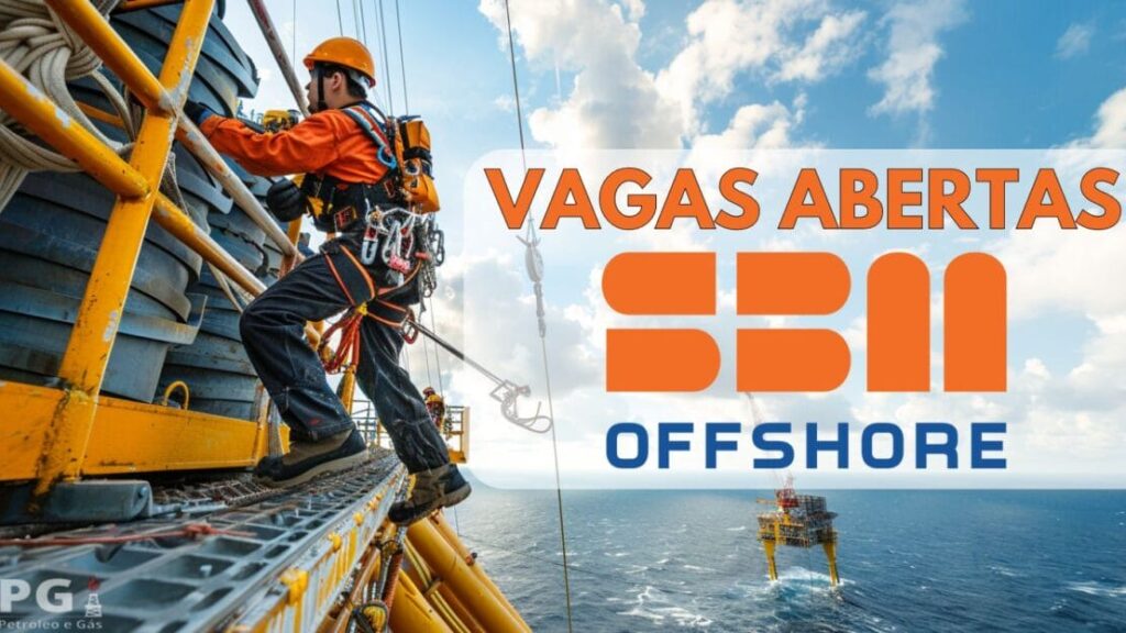 SBM Offshore está recrutando! Mais de 20 oportunidades de emprego para quem sonha em trabalhar em alto mar!