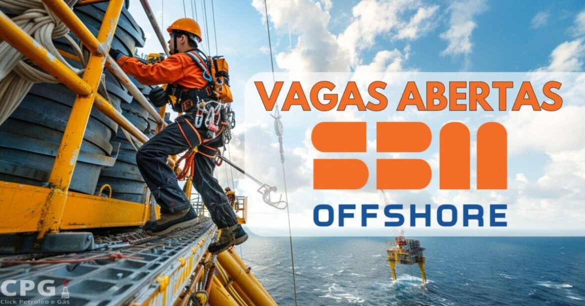 SBM Offshore está recrutando! Mais de 20 oportunidades de emprego para quem sonha em trabalhar em alto mar!