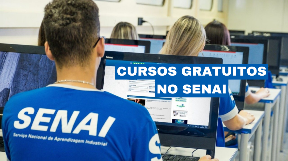 Com várias opções de cursos gratuitos, o Senai prepara os alunos para atender à crescente demanda por profissionais qualificados.