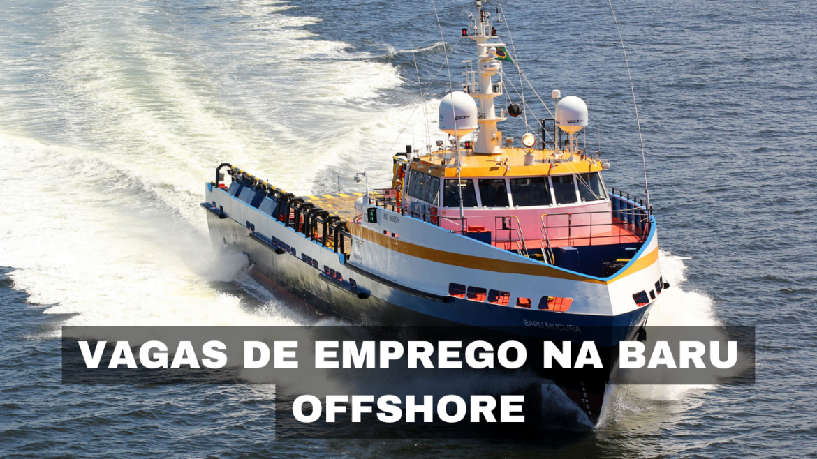 A Baru Offshore está com vagas de emprego abertas para diversos perfis, oferecendo ótimas oportunidades em setores como transporte e logística.