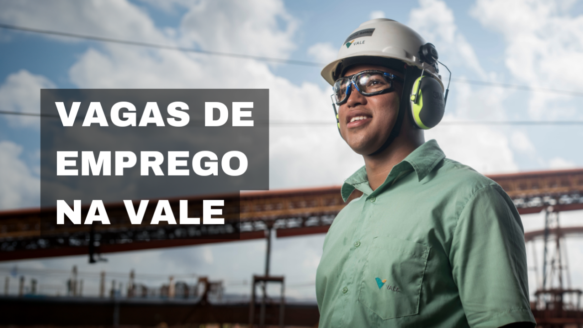 Vale oferece vagas de emprego em diversos perfis para expandir sua equipe no setor de mineração, com ótimas oportunidades de carreira.