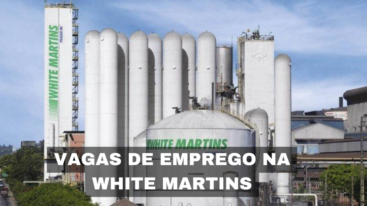 White Martins abre vagas de emprego para diversos perfis, oferecendo excelentes oportunidades no setor de gases industriais e medicinais.